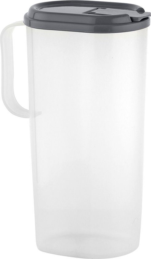 Kan met deksel 1.8 ltr mix