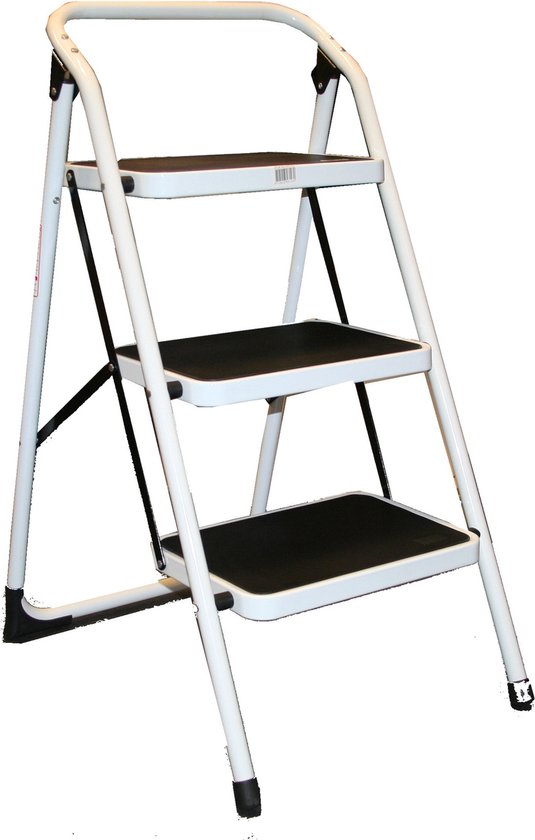 Huishoudtrap 3 treden heavy duty