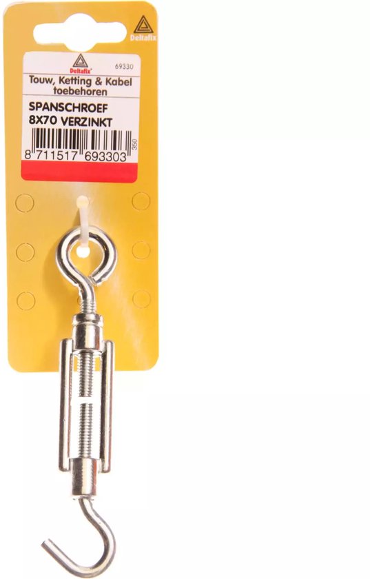 Deltafix Spanschroef 70 x 8 mm
