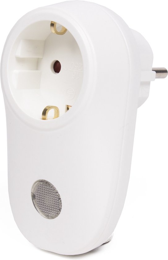 Stopcontact RA met lichtsensor
