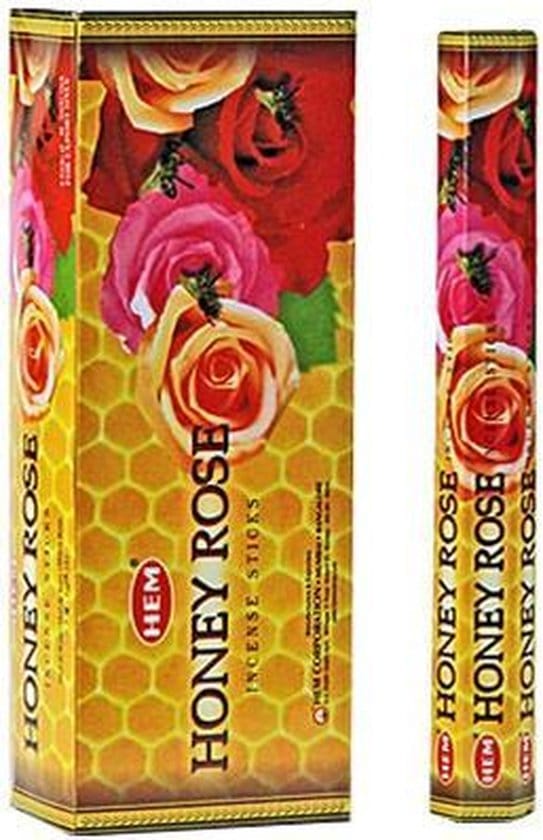 Honey Rose Hem Wierooksticks 6x20 sticks