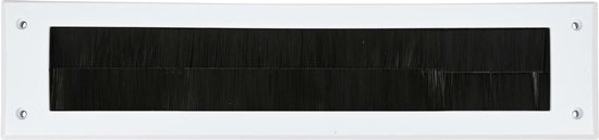 Brievenbus tochtafsluiter schroefbaar wit