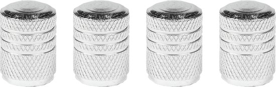 Ventieldoppen 4 dlg aluminium