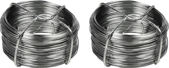 IJzerdraad 2 dlg 2 x 40 mtr