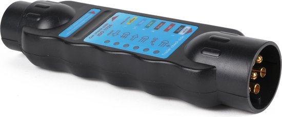 Trailer aansluiting tester 7 polig