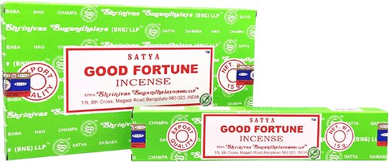Good Fortune Satya Wierookstokjes 12x15 gram