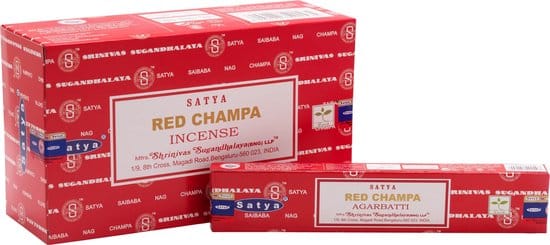 Red Champa Satya Wierookstokjes 12x15 gram
