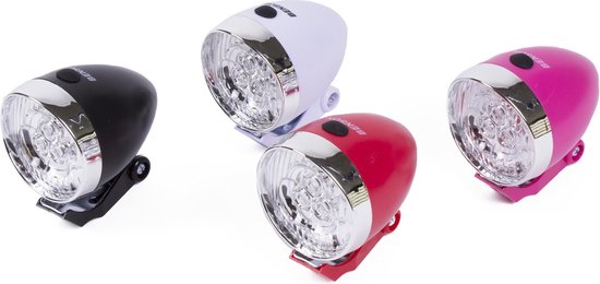 Fietskoplamp 3 LED mix (50 procent zwart)