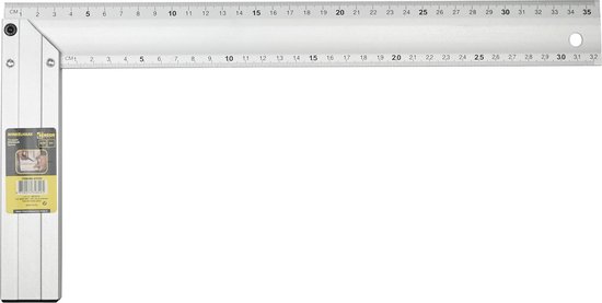 Winkelhaak 350 mm aluminium