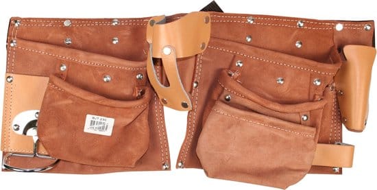 Gereedschapschort leder profi 11 dlg