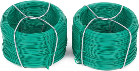 Binddraad 2 dlg groen 0.7 mm x 50 mtr