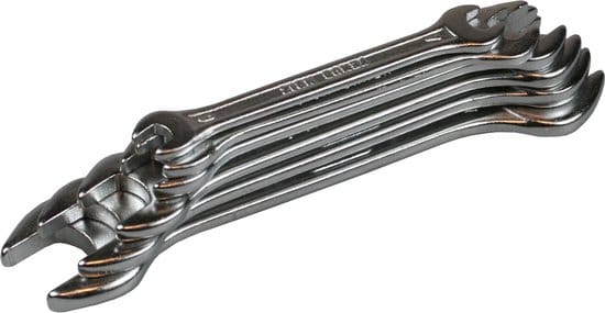 Steeksleutelset 6 dlg krimp 6 -17 mm