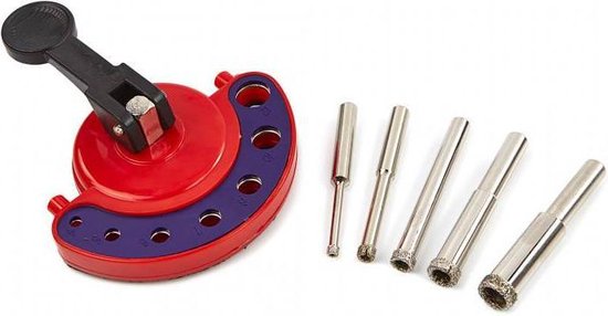 Boorset diamant 6 dlg