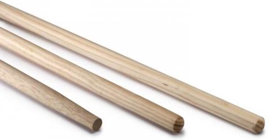 Steel bezem 1200 x 24 mm