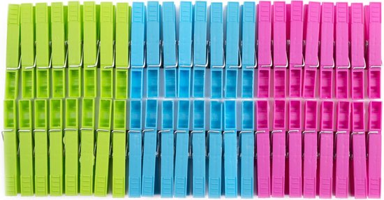 Wasknijpers kunststof 48 dlg