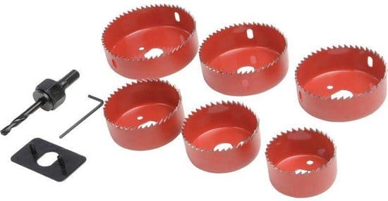 Gatenzaagset 9 dlg heavy duty