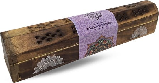 Wierookhouder 30 cm Hout