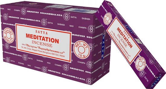 Medication Satya Wierookstokjes 12x15 gram