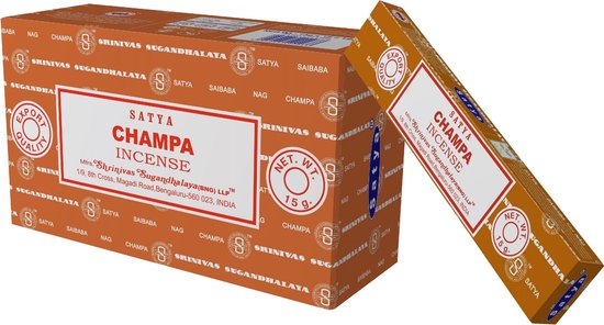 Champa Satya Wierookstokjes 12x15 gram