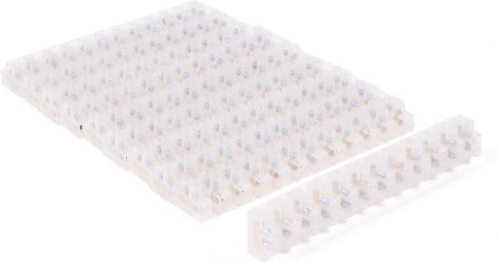 Kroonsteenstrip 6 qm transparant 10 strips