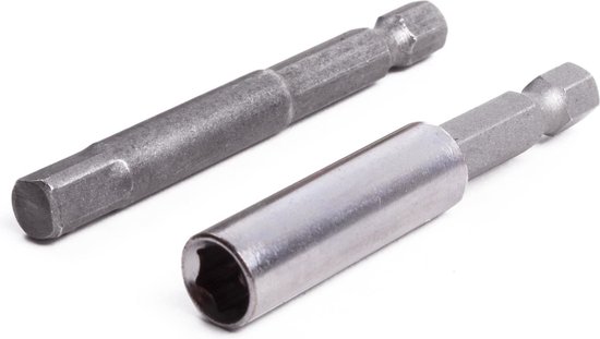 Bit houder set 60 en 65 mm 2 dlg