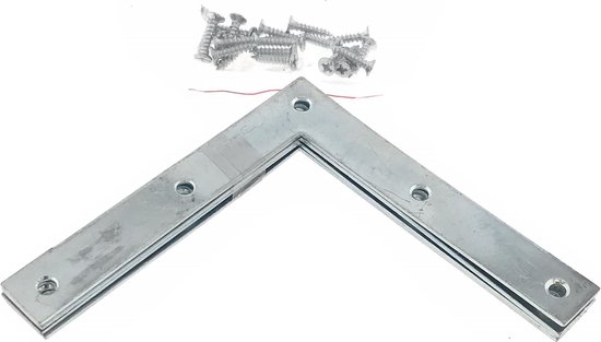 Raamhoek 4 dlg 100 x 100 x 15 mm
