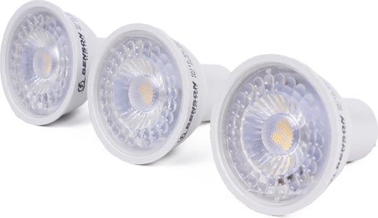 LED lamp GU10 5W dimbaar 3 dlg