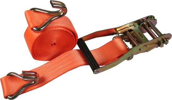 Spanband met ratel compleet 5 mtr 3 ton