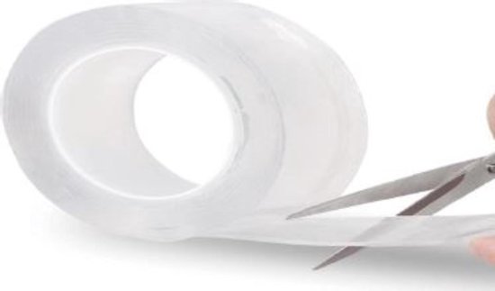Nano tape dubbelzijdig herbruikbaar 30 mm x 2 mtr