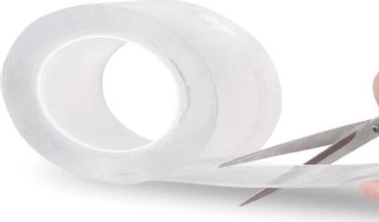 Nano tape dubbelzijdig herbruikbaar 20 mm x 2 mtr