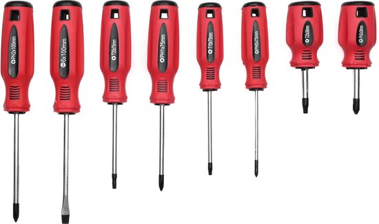 Schroevendraaier set 8 dlg profi