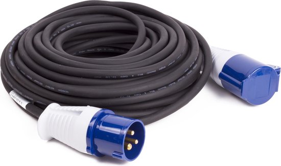 CEE verlengsnoer neopreen IP44 20 mtr