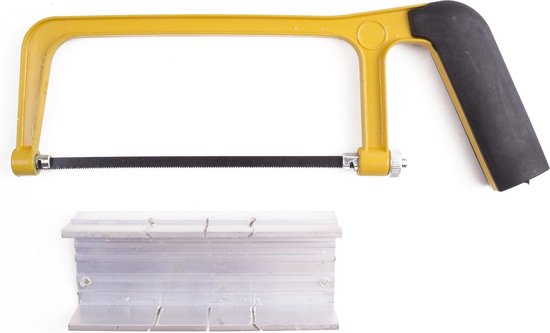 IJzerzaag 150 mm junior + verstekbak