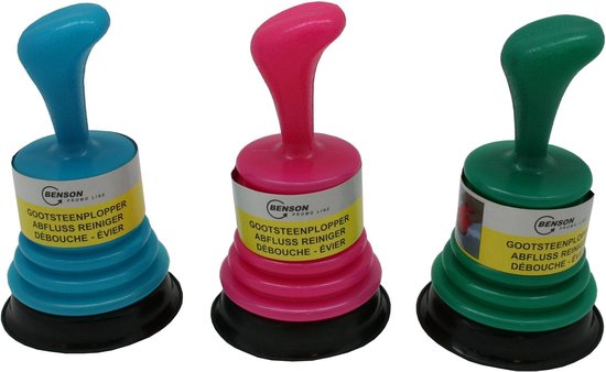 Gootsteenontstopper kunststof mix