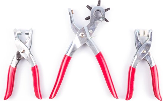 Gatentangenset 3 dlg + accessoires