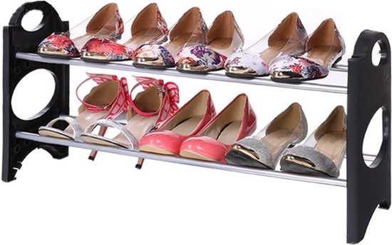 Schoenenrek stapelbaar 64 x 20 x 34 cm