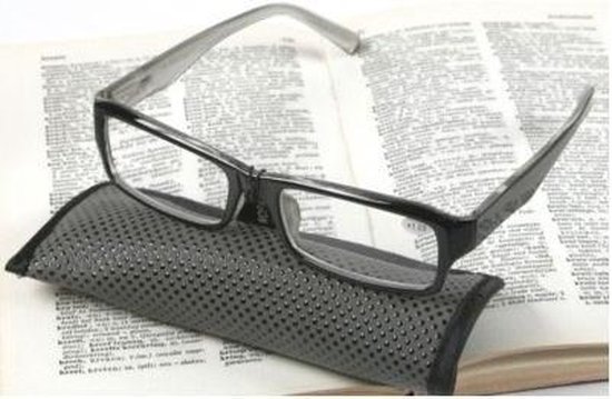 Leesbril miami + leatherlook hoes mix display