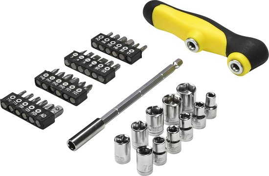 Schroevendraaier set 37 dlg t-greep