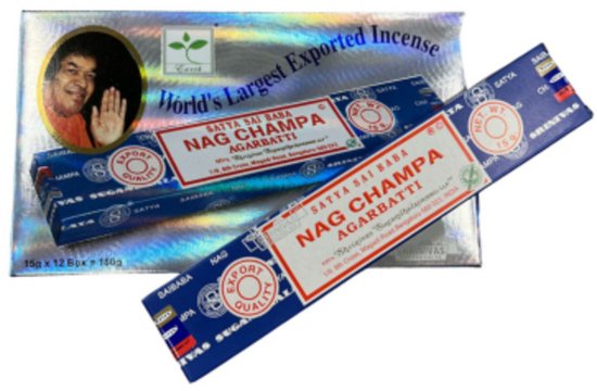 Nag Champa Satya Wierookstokjes 12x15 gram