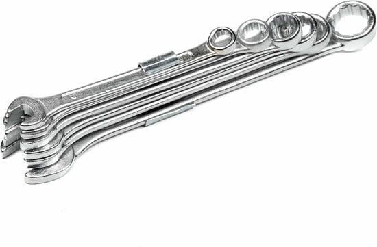 Ring steek sleutel 6 dlg krimp 8-17 mm