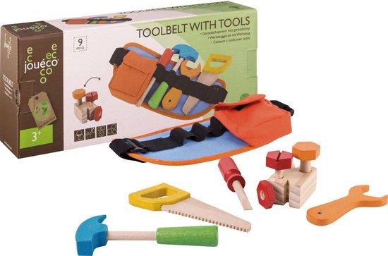 Gereedschapsset houten speelgoed