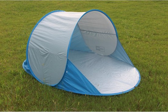 Pop up strandtent hitte + UV bescherming