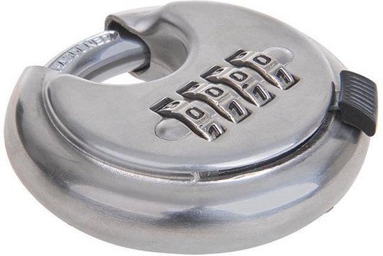 Cijferhangslot 70 mm rond