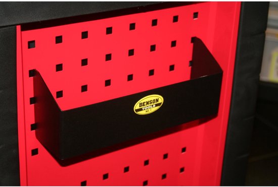 Opbergbak klein voor gereedschapstrolley 1268 rood