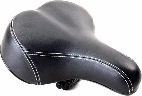Fietszadel comfort zwart