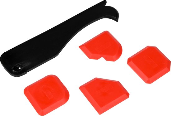 Voegstrijker set 5 dlg