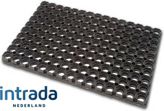 Deurmat rubberring 60 x 80 cm groot