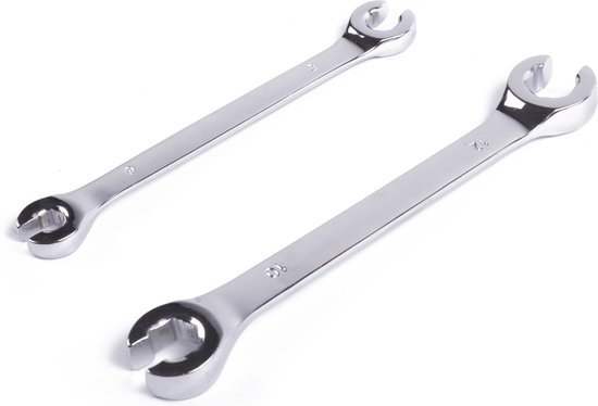 Remleidingsleutelset 2 dlg metric