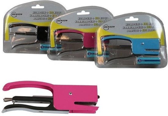 Nietmachine + 400 nietjes mix