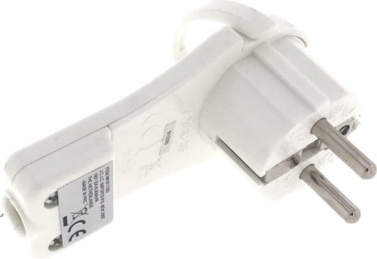 Stekker haaks + RA plat